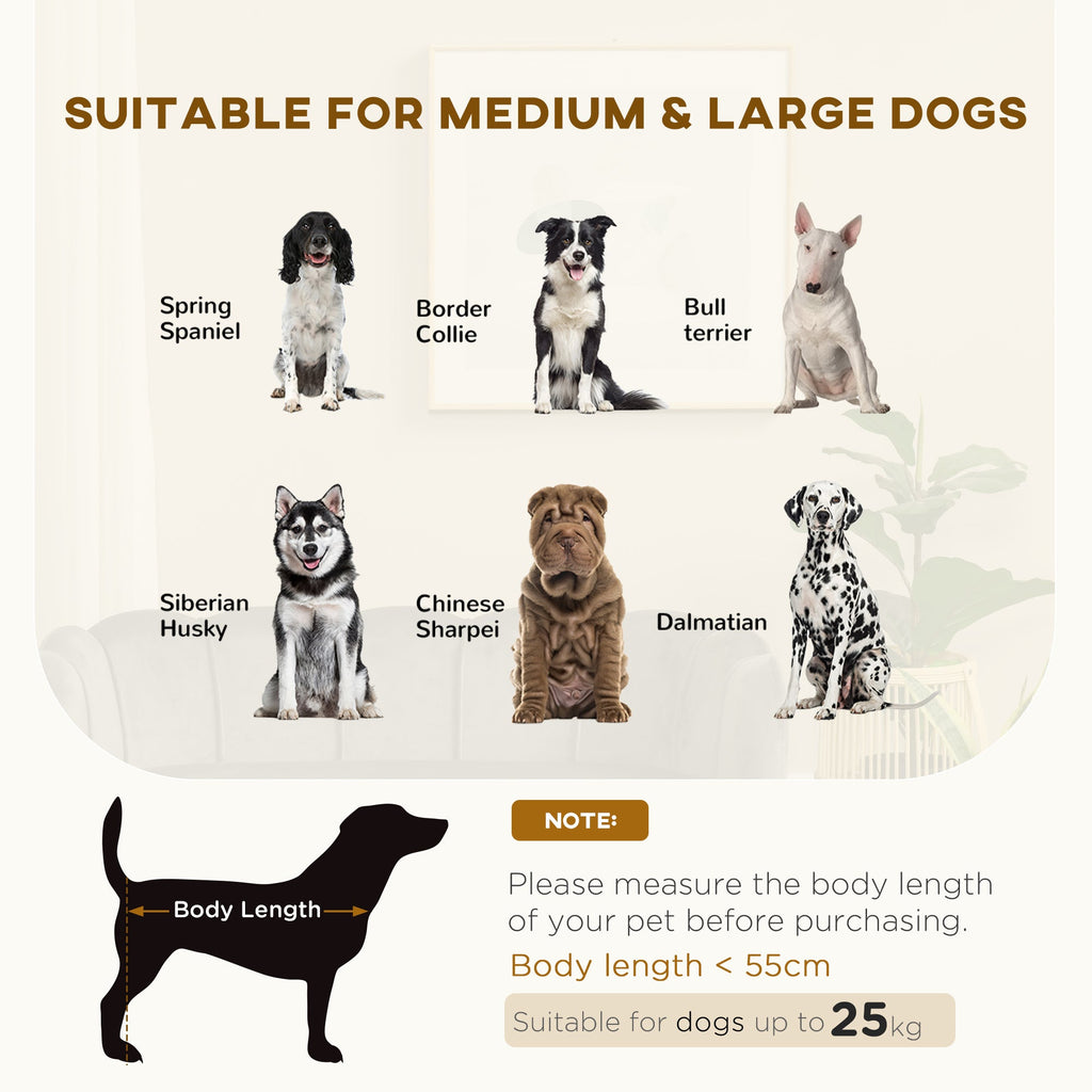 Pearl Design Pet Sofa for Medium and Large Sized Dogs, Pet Bed with