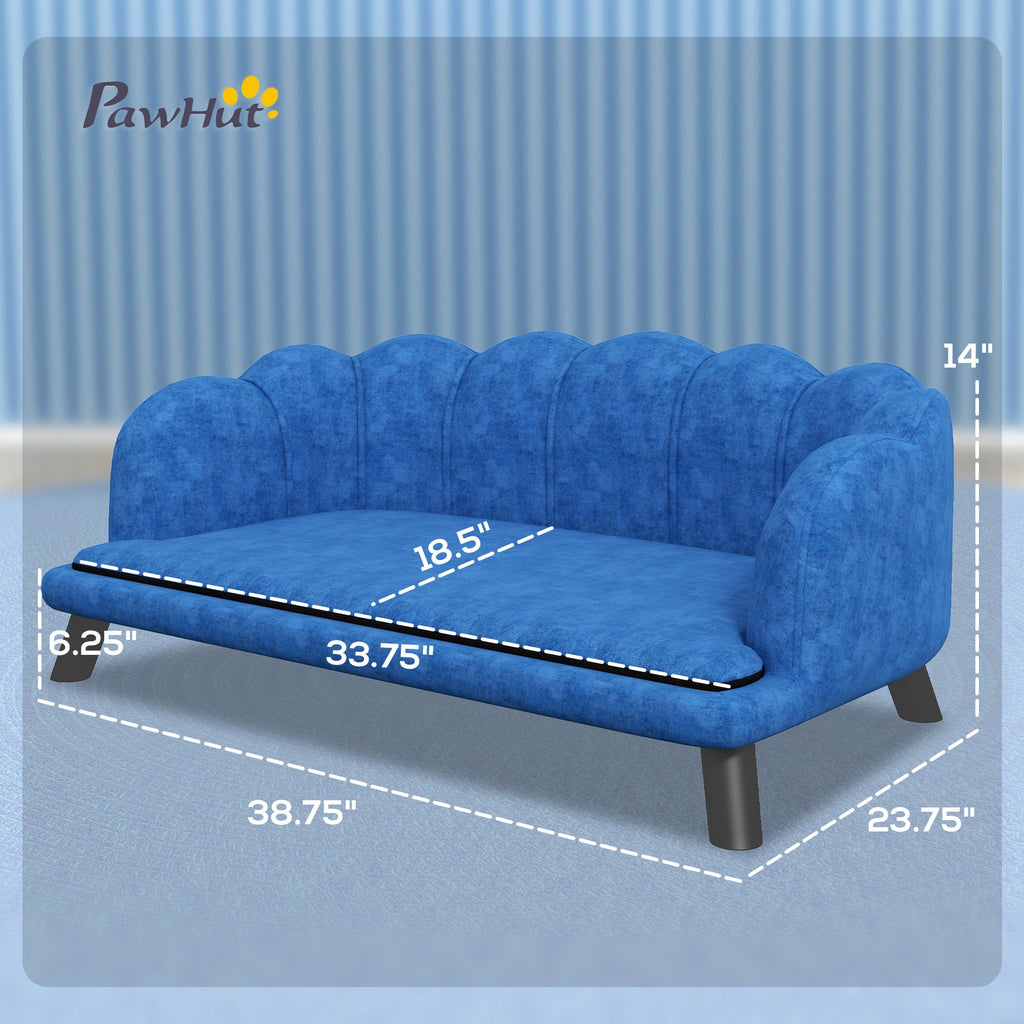 Pearl Design Pet Sofa for Medium and Large Sized Dogs, Pet Bed with