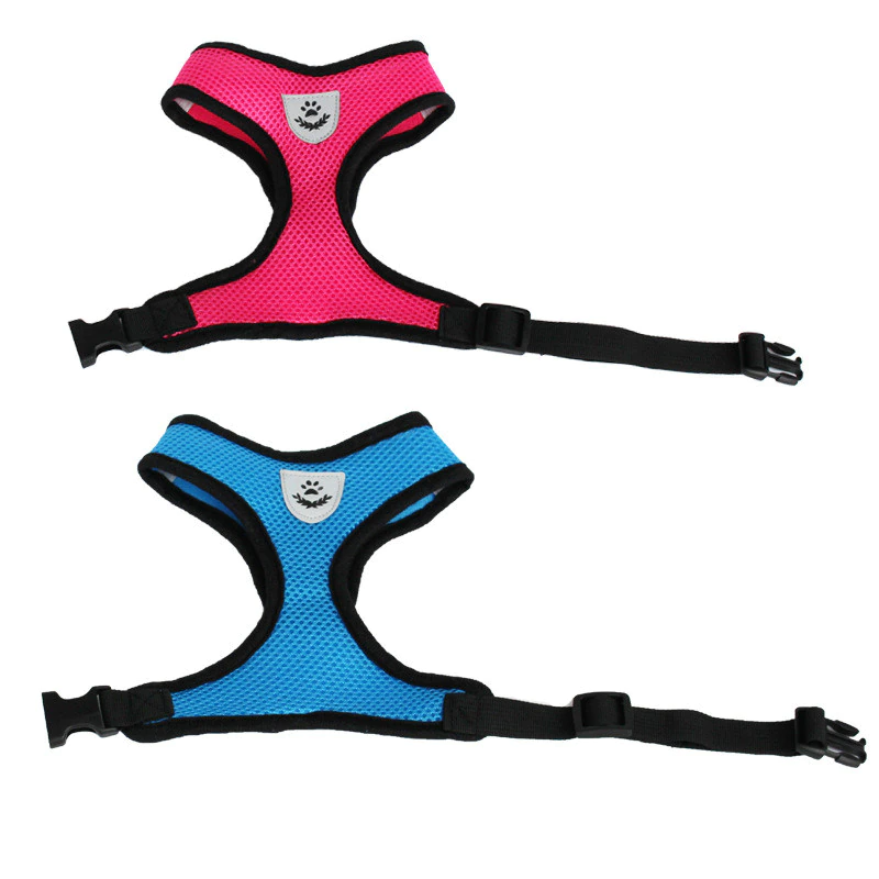 Cat Dog Pet Harness Adjustable Control Vest Dogs Reflective S M L XL