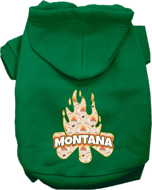 Pet Dog & Cat Screen Printed Hoodie for Small to Medium Pets (Sizes