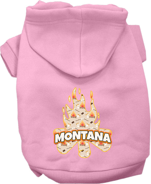 Pet Dog & Cat Screen Printed Hoodie for Small to Medium Pets (Sizes