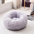 Long Plush Calming Pet Bed
