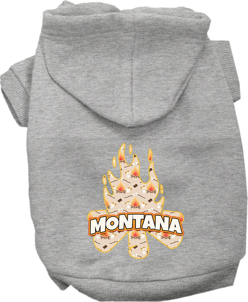 Pet Dog & Cat Screen Printed Hoodie for Small to Medium Pets (Sizes