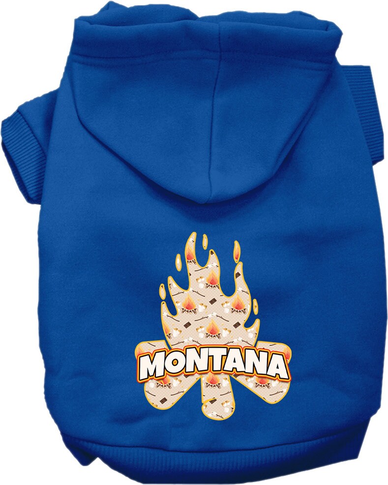 Pet Dog & Cat Screen Printed Hoodie for Small to Medium Pets (Sizes